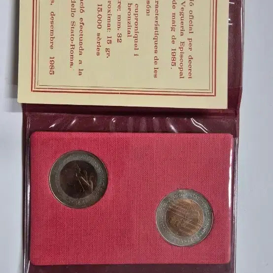 [BUNJANG] Andorra 1985 Commemorative Coin / 안도라1985년 기념주화