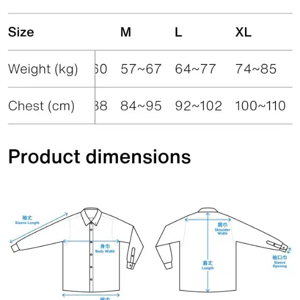[BUNJANG] Yamatomichi Bamboo Shirt Long Sleeve Large / 야마토미치 뱀부 셔츠 긴팔 라지 사이즈