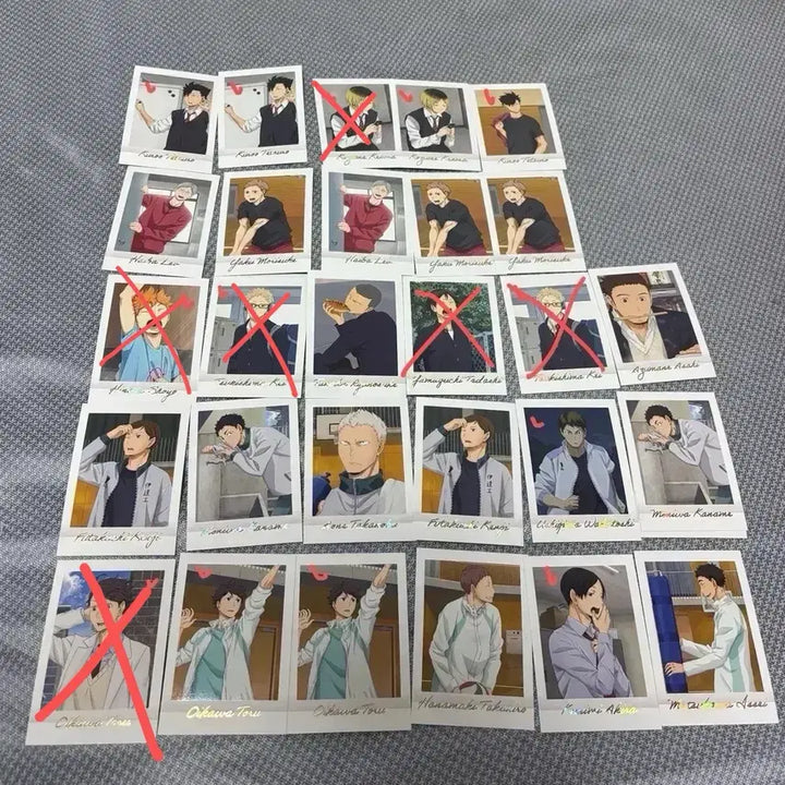 [BUNJANG] Haikyuu!! Premium Pasa Trading Cards (Tsukishima, Kenma, Kuroo, Oikawa, Ushijima) / [교환&amp;판매]하이큐 프리미엄 파샤 츠키시마 켄마 쿠로오 오이카와 우시지마
