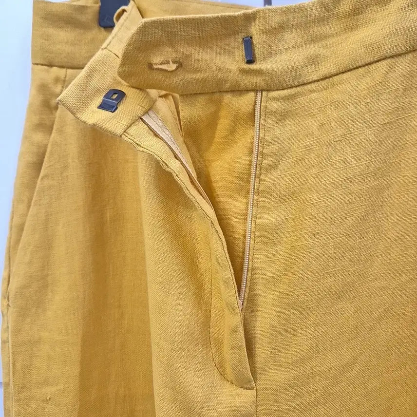 [BUNJANG] Zara Linen Wide Pants / 자라 린넨 팬츠