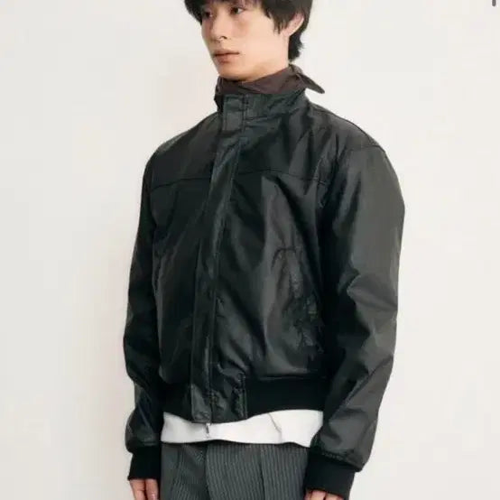[BUNJANG] RUNDI Urban Crop Wax Jacket / 런디 어반 크롭 왁스자켓