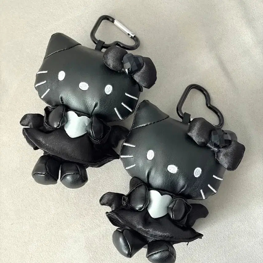 [BUNJANG] Black Angel Hello Kitty Doll Keyring / 블랙엔젤 헬로키티 인형 키링