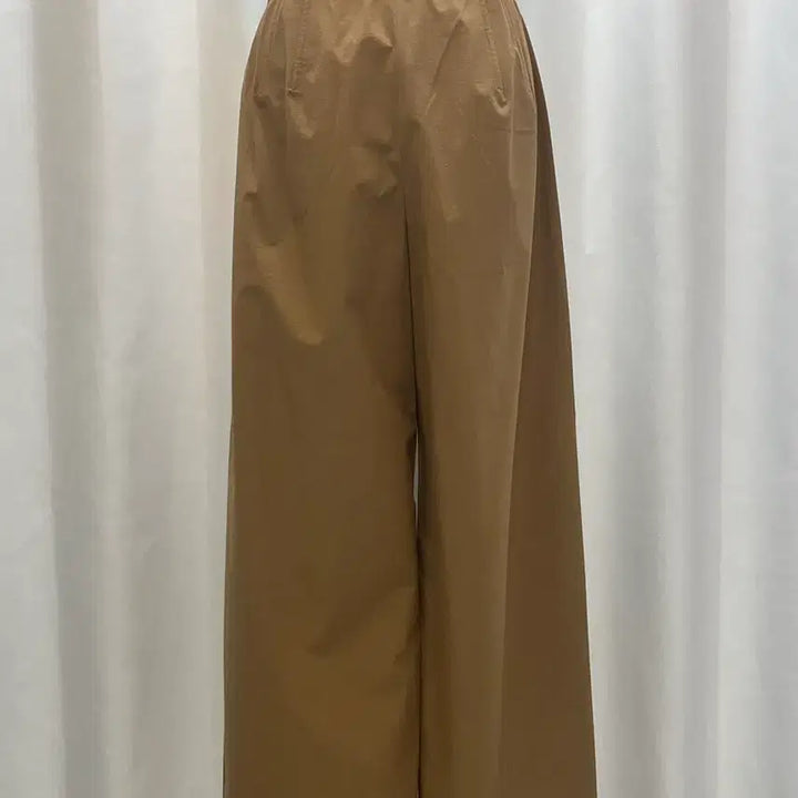 [BUNJANG] TIME Bending Wide Pants Camel Size 55 New Condition / TIME 타임 밴딩 와이드 팬츠 카멜 55 새옷급