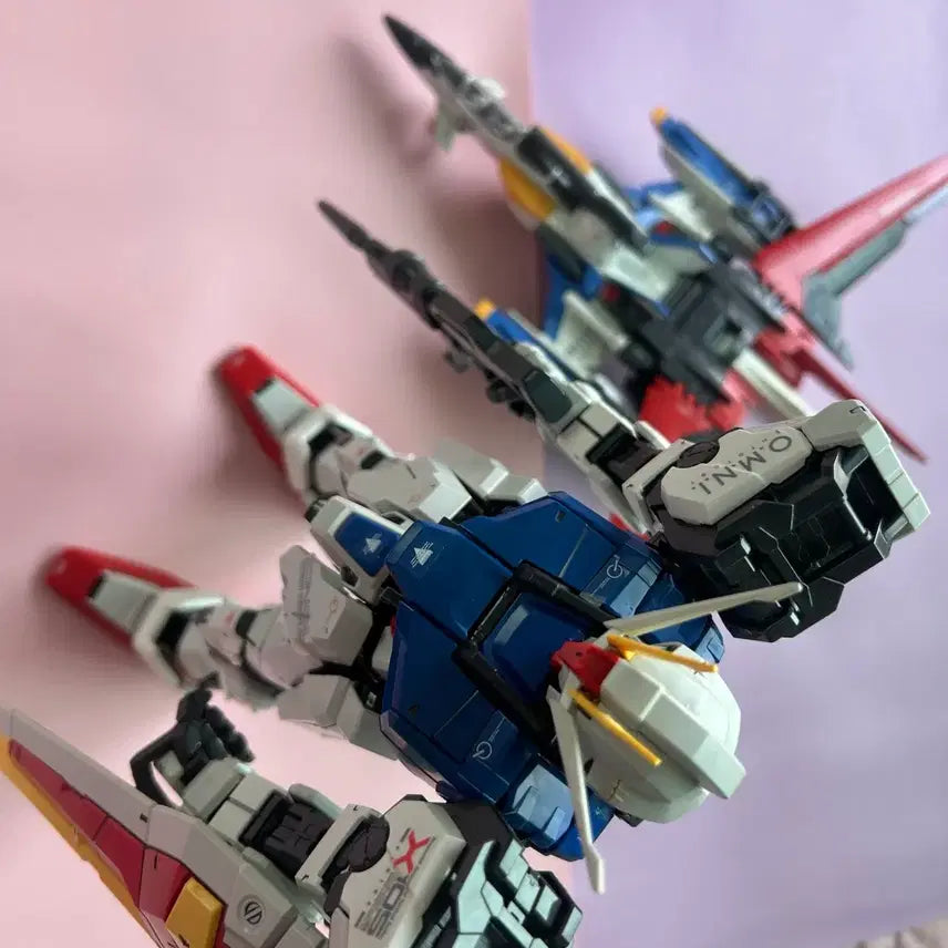 [BUNJANG] PG Strike Gundam - Partly Assembled / PG 에일 스트라이크 건담 가조립