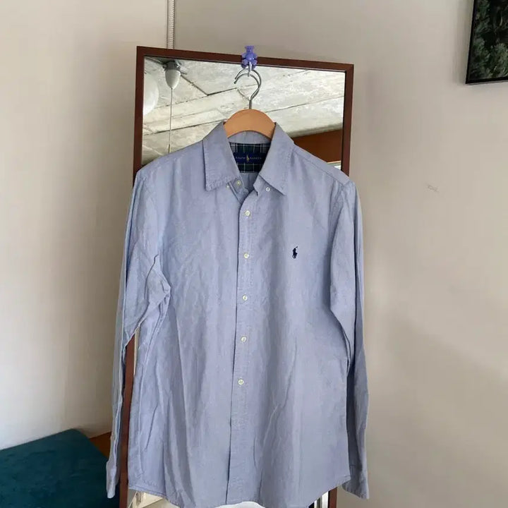 [BUNJANG] Polo Ralph Lauren Oxford Shirt Light Blue / 폴로 랄프로렌 옥스포드 셔츠 하늘색
