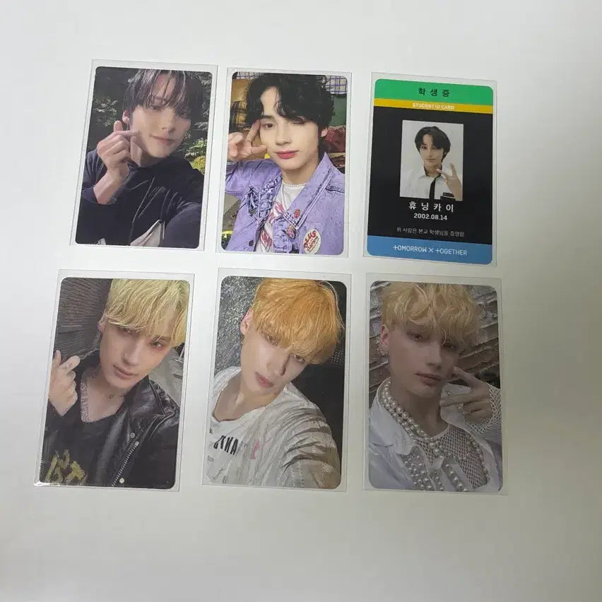 [BUNJANG] TXT Huening Kai Bundle Set Photocard / 투바투 휴닝카이 포카 일괄판매