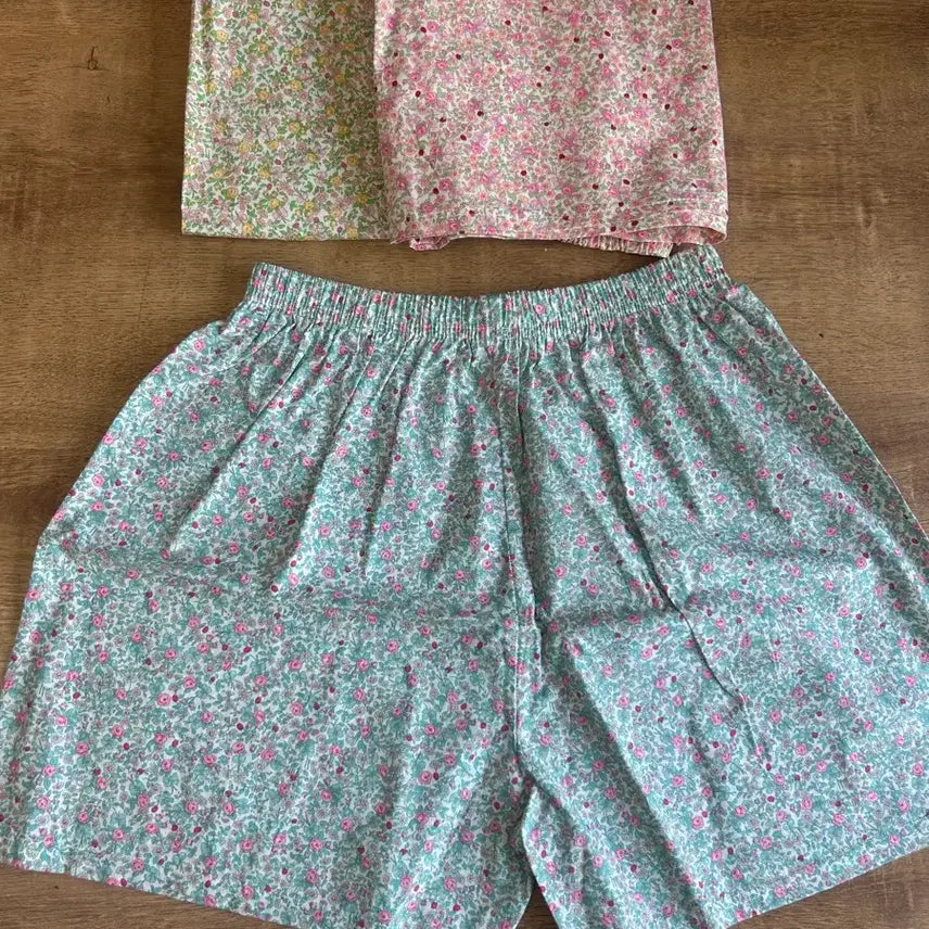 [BUNJANG] Flower Pattern Pajama Pants 3-Piece Set / [새상품] 플라워 패턴 여성 잠옷 바지 3장