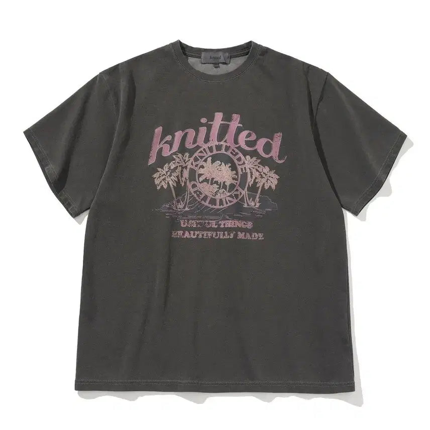 [BUNJANG] Nitted Pigment T-shirt / (새상품)니티드 피그먼트 티셔츠 [정가 57,000원]