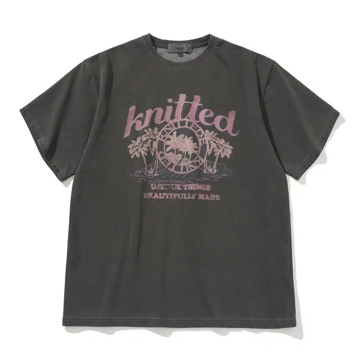 [BUNJANG] Nitted Pigment T-shirt / (새상품)니티드 피그먼트 티셔츠 [정가 57,000원]
