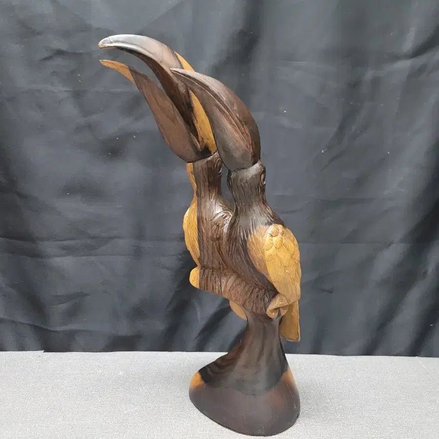 [BUNJANG] Ironwood Toucan Wood Carving (41cm) / 아이언우드 투칸 목조각