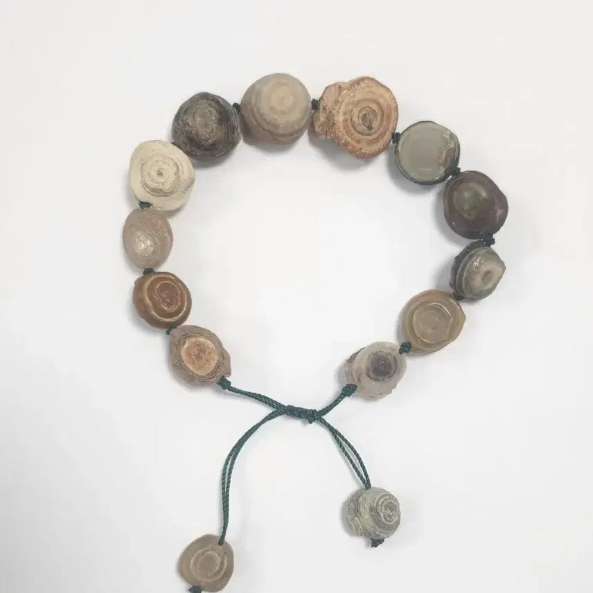 [BUNJANG] Gobi Desert Natural Agate Eye Bracelet / 고비사막 천연 안구(눈, 아이) 마노, 천안석 팔찌