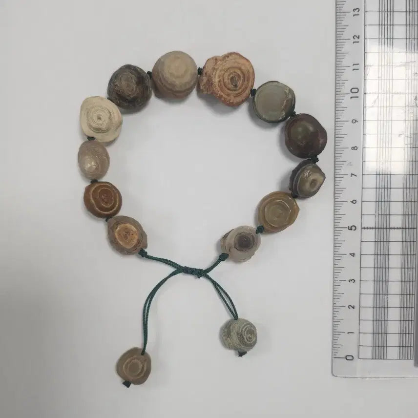[BUNJANG] Gobi Desert Natural Agate Eye Bracelet / 고비사막 천연 안구(눈, 아이) 마노, 천안석 팔찌