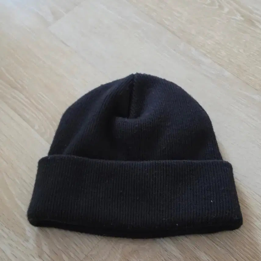 [BUNJANG] Kangol Black Beanie Hat / 캉골 블랙 비니 모자