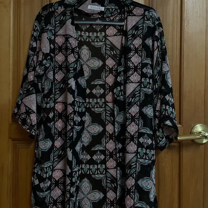 [BUNJANG] Sheer Tropical Cardigan / 씨스루 트로피칼 가디건