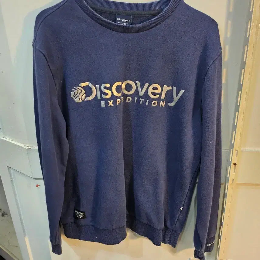 [BUNJANG] Discovery Expedition Navy Sweatshirt T-shirt / <만원빈티지>디스커버리 익스페디션 네이비 맨투맨 티셔츠