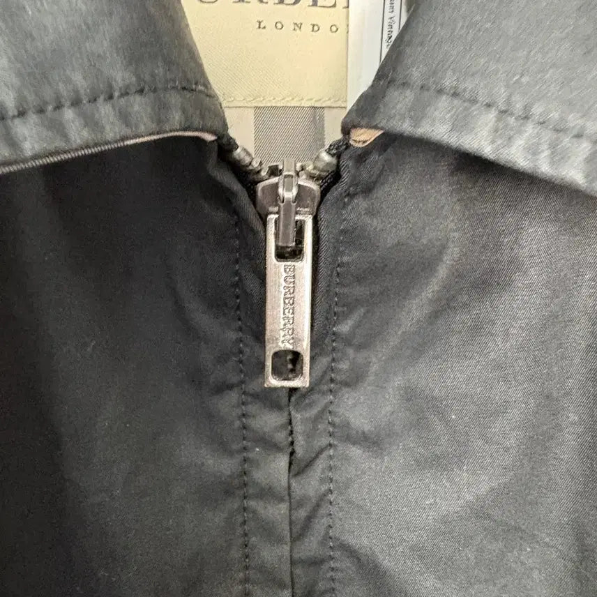 [BUNJANG] Burberry Nova Check Black Blouson Jacket / 버버리 노바체크 블랙 블루종 자켓 A3686