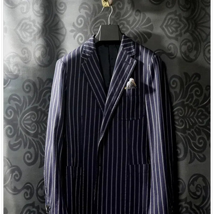 [BUNJANG] Gucci Stripe Cotton Jacket 48R / GUCCI , 스트라이프 코튼 재킷 48R