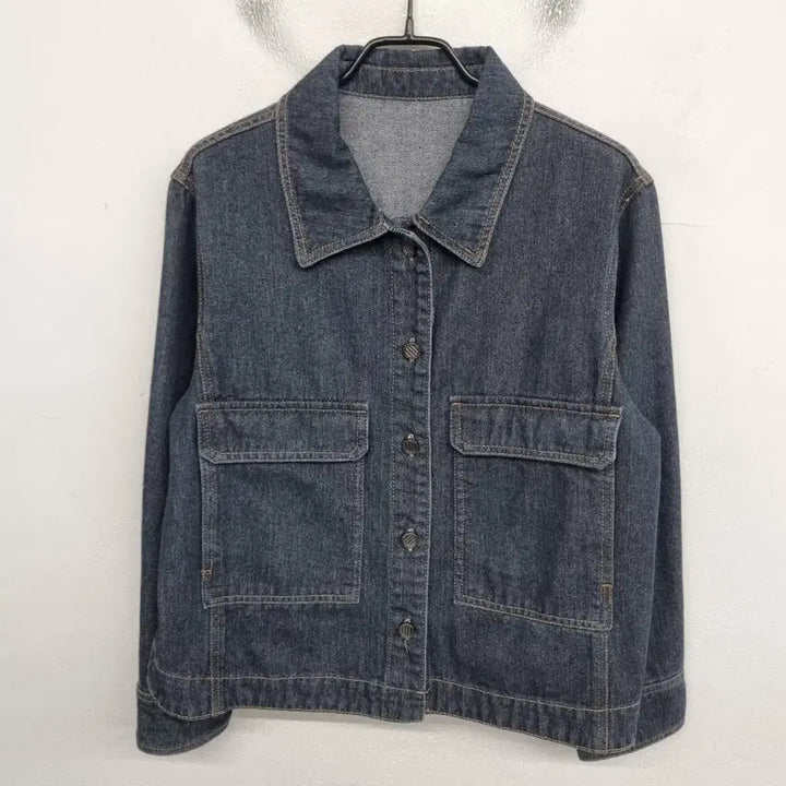[BUNJANG] The Izel Washed Denim Jacket (Women&