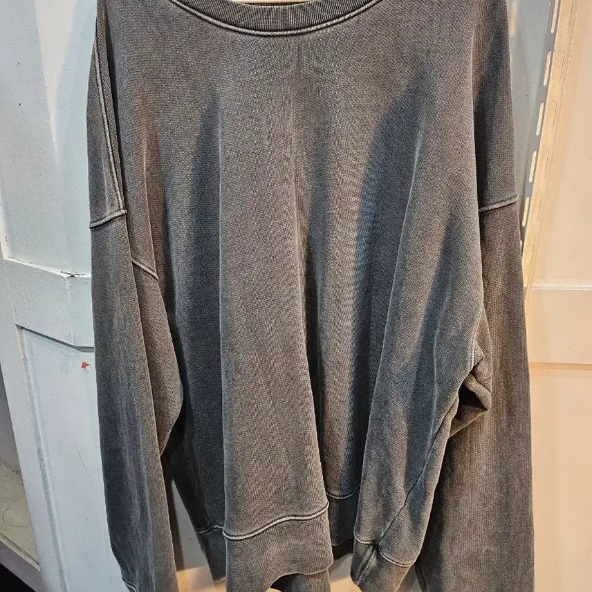 [BUNJANG] Washing Vintage Sweatshirt Grey / <만원빈티지>워싱 빈티지 맨투맨 티셔츠 회색