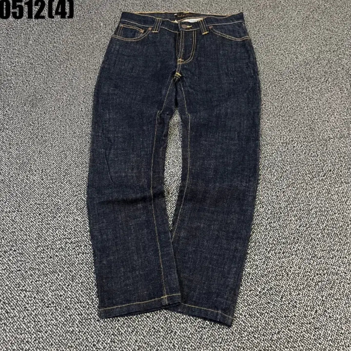 [BUNJANG] Nudie Jeans Deep Blue Denim Pants / 누디진 딥블루 데님 팬츠