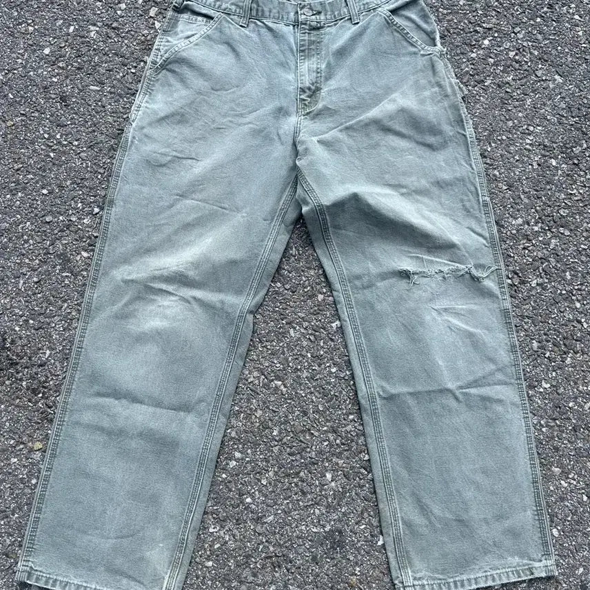 [BUNJANG] Carhartt B11 Mos Single Knee Work Pants 34in / 칼하트 싱글니 B11 Mos 34in