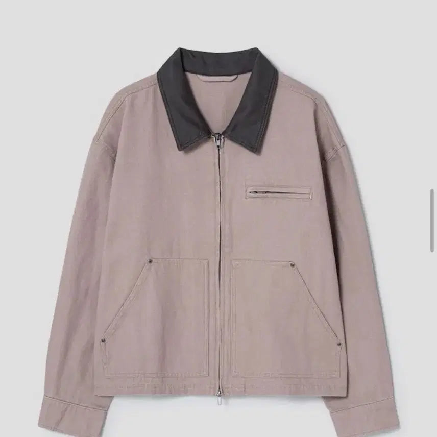 [BUNJANG] 8 Seconds Cotton Oxford Work Jacket Beige M / (새 상품) 8 seconds 코튼 옥스포드 워크 자켓 베이지 M