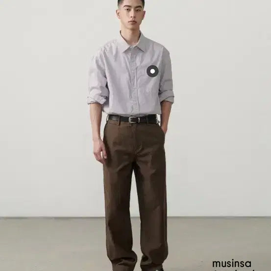 [BUNJANG] Musinsa Standard Back Satin Officer Pants / 33) 무신사스탠다드 백사틴 오피서팬츠