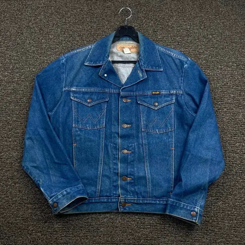 [BUNJANG] Wrangler 90s Pocket Denim Jacket / 랭글러 90s 포켓 데님 자켓