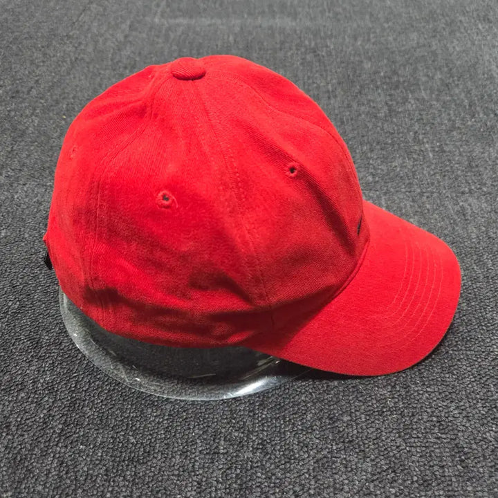 [BUNJANG] Nike Old Skool Red Black Swoosh Ball Cap / 나이키 올드스쿨 레드 블랙 스우시 볼캡 26051221
