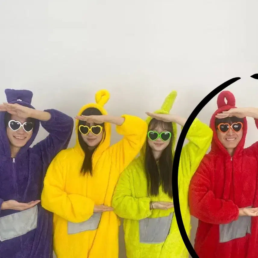 [BUNJANG] Teletubbies Po Pajamas / 졸업사진 텔레토비 인형 잠옷