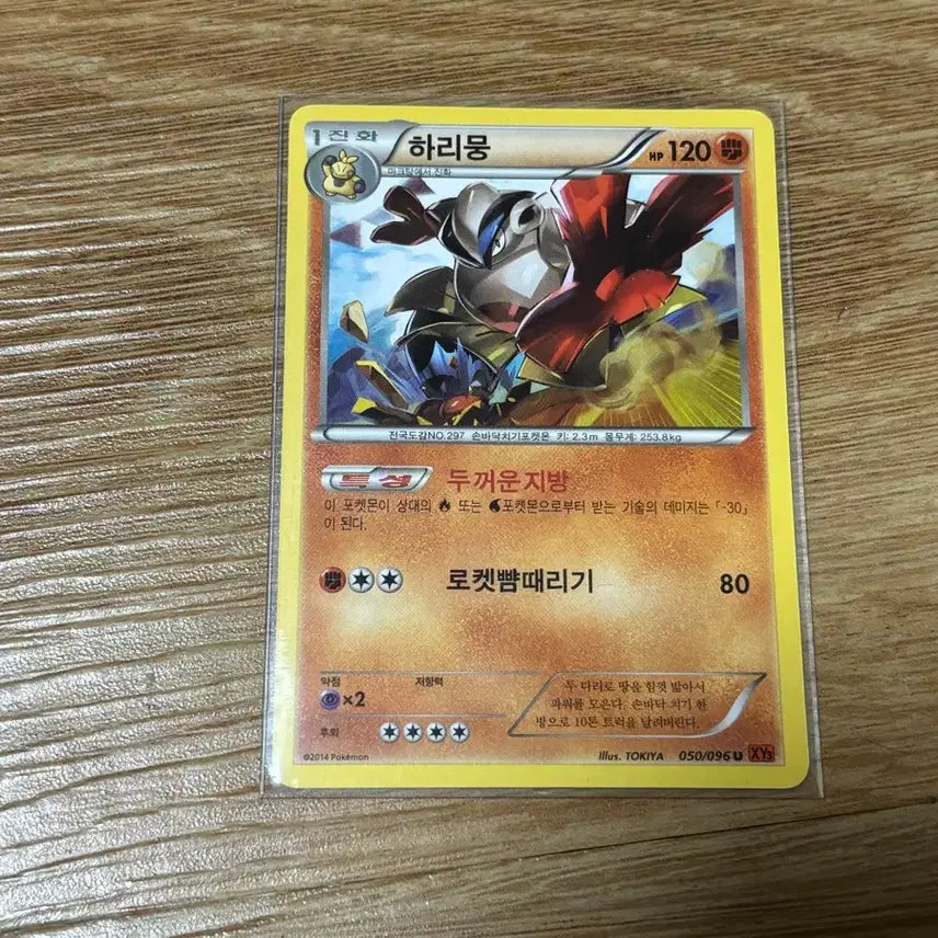 [BUNJANG] Pokemon Card Hari-mong 2014 Ancient Card / [포켓몬카드] 하리뭉 2014 고대 카드