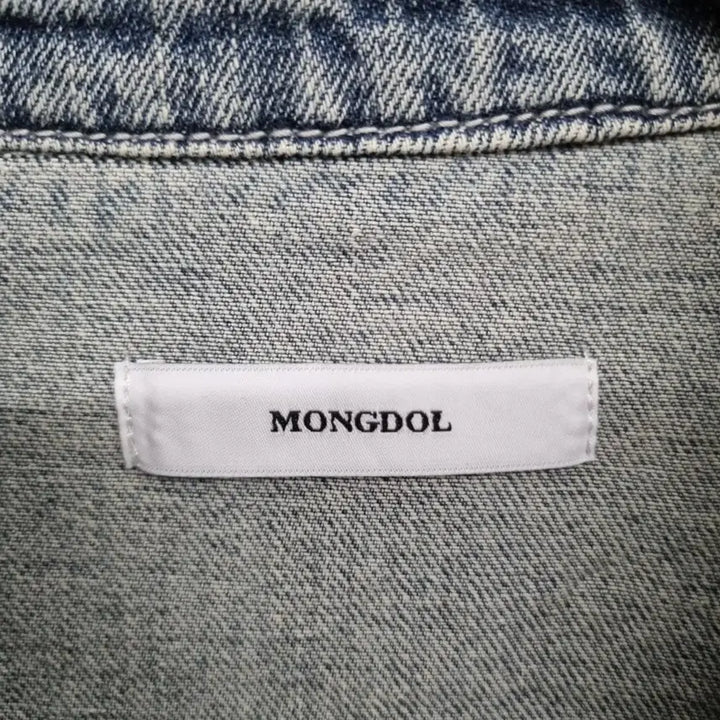 [BUNJANG] Mongdol Washed Denim Shirt (Women&