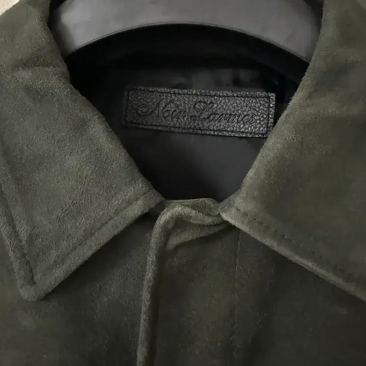 [BUNJANG] Noir Larmes Suede Jacket Gray 48 / 느와르 라르메스 스웨이드 자켓 그레이 48