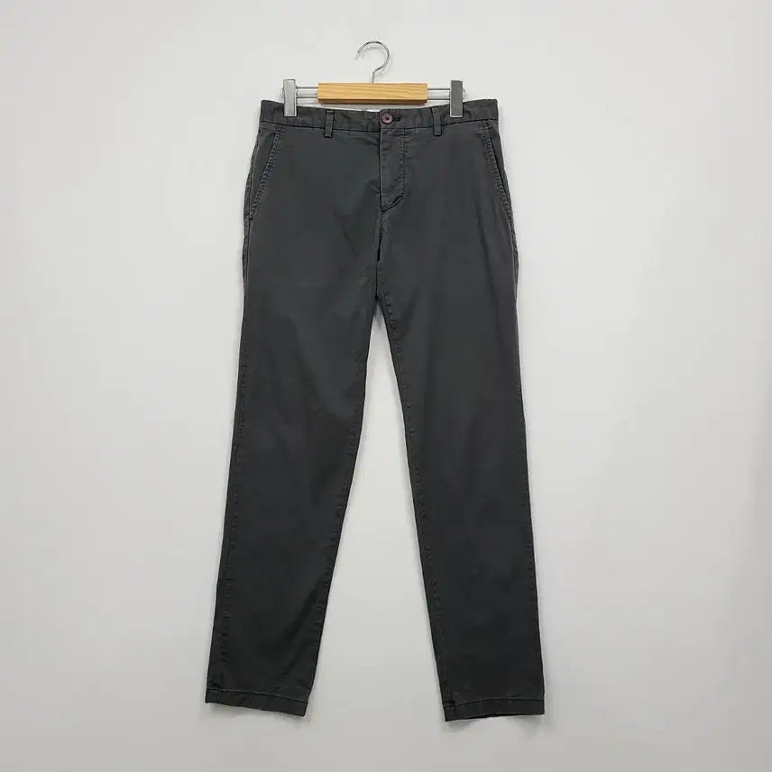 [BUNJANG] Beanpole Charcoal Grey Cotton Slacks Pants - Size 30 / 빈폴 챠콜 그레이 면바지 슬랙스/30/앨리스/1271