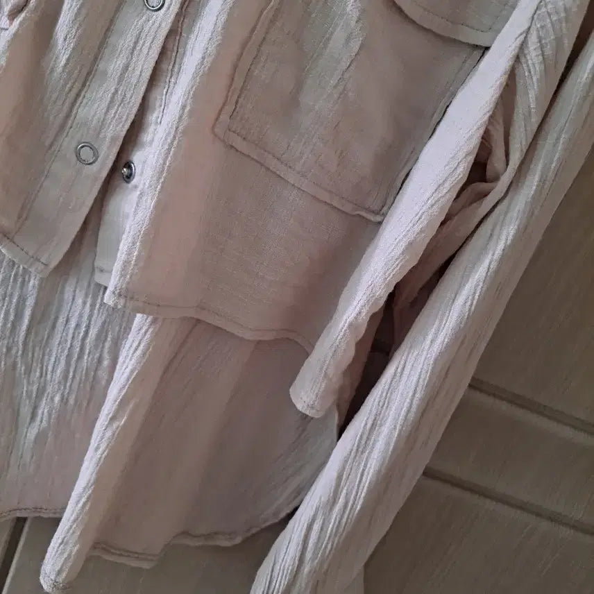 [BUNJANG] Asymmetrical Hem Shirt / 언발 셔츠