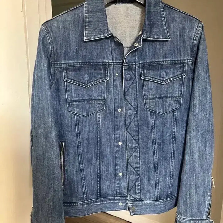 [BUNJANG] ZIOZIA Denim Jacket / 지오송지오 데님 청자켓 105  시스템 솔리드 타임 커스템멜로우