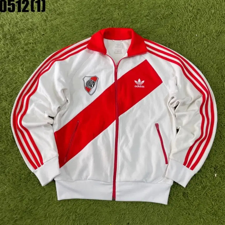 [BUNJANG] Adidas River Plate Track Jacket White 95 / 아디다스 리버플레이트 트랙 자켓 화이트 95