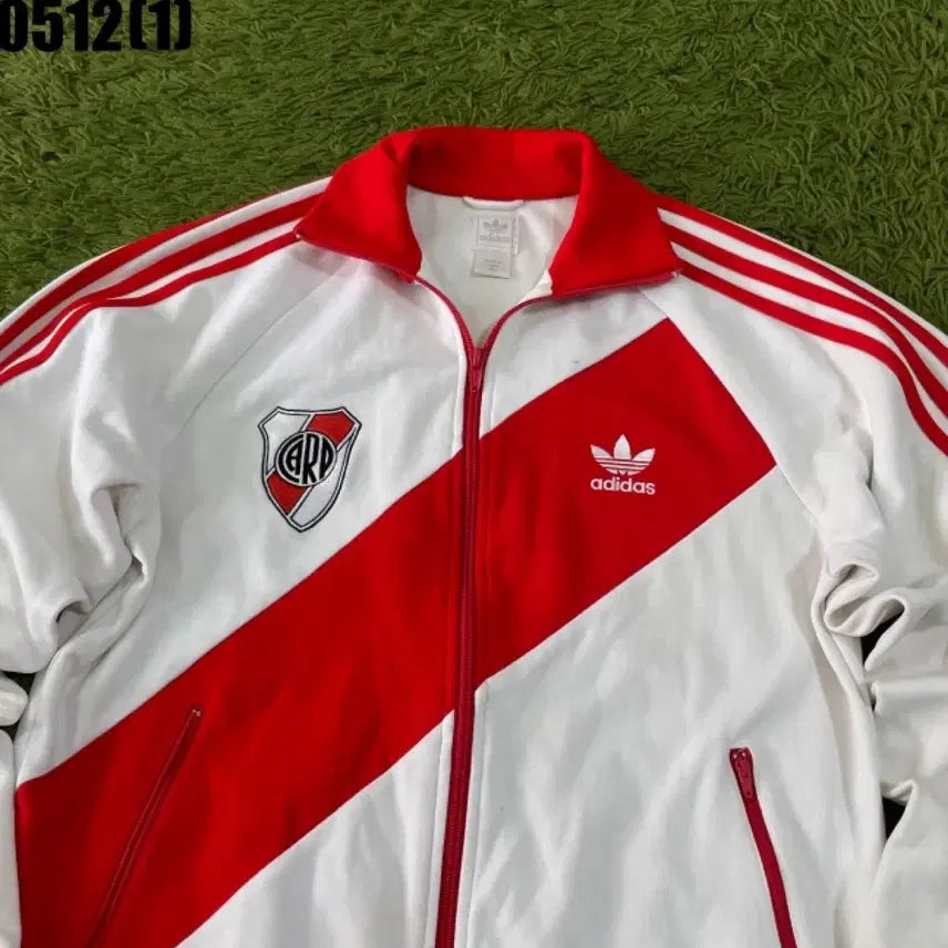 [BUNJANG] Adidas River Plate Track Jacket White 95 / 아디다스 리버플레이트 트랙 자켓 화이트 95