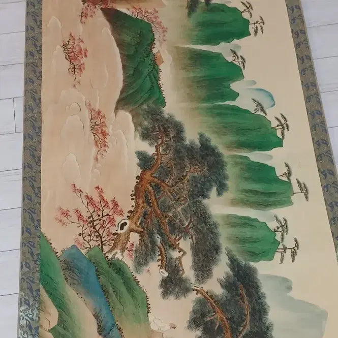 [BUNJANG] Zhang Daqian Landscape Painting Scroll / 중국장대천산수화족자