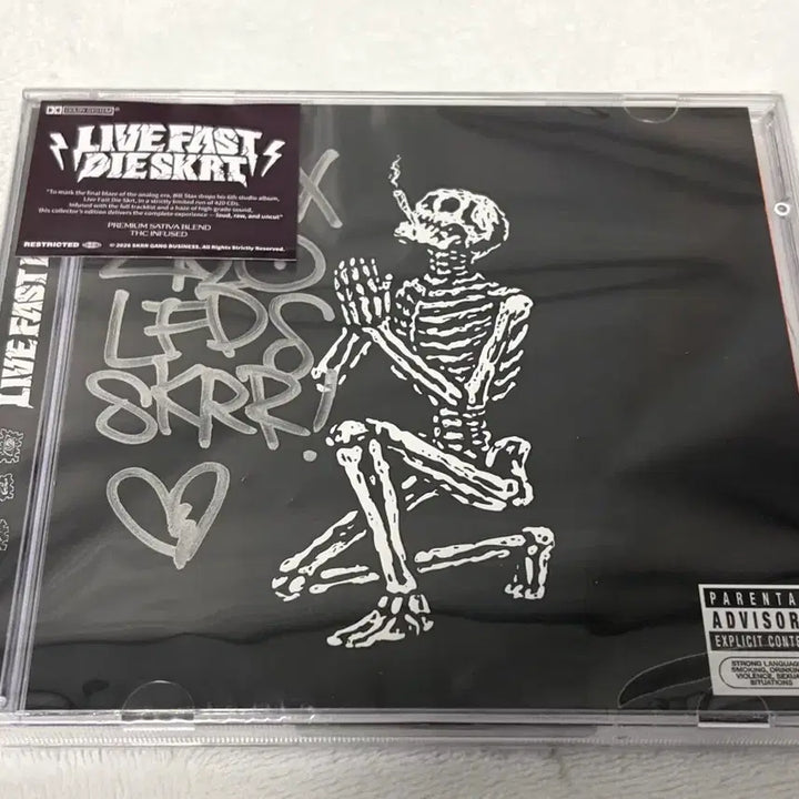 [BUNJANG] Bill Stax LIVE FAST DIE SKRT CD Album / 빌스택스 bill stax LIVE FAST DIE SKRT CD 앨범