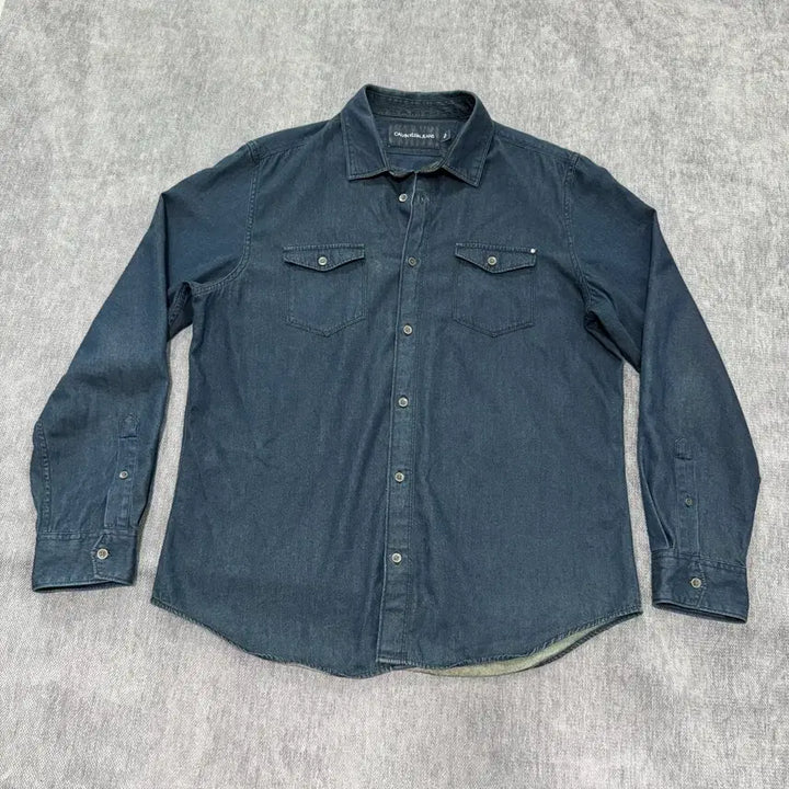 [BUNJANG] Calvin Klein Denim Shirt L / L 캘빈클라인 데님 셔츠