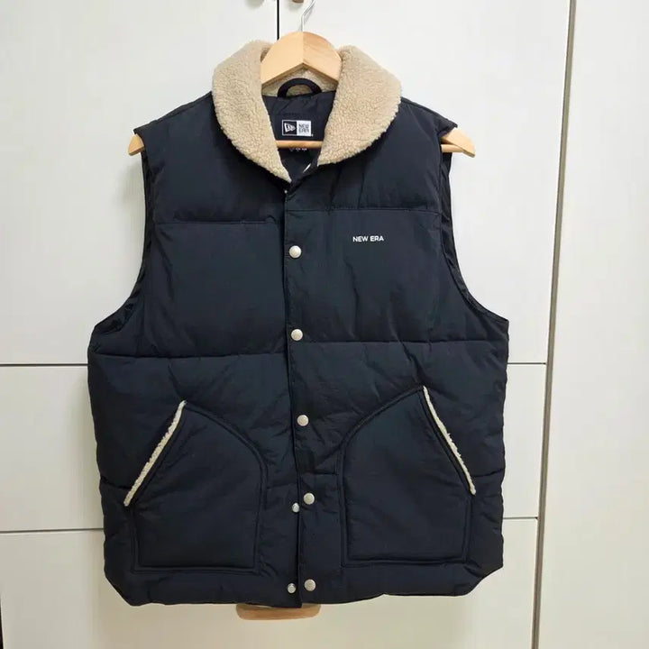 [BUNJANG] New Era Midnight Navy Padded Vest M / (실착3회) 뉴에라 미드나잇네이비 패딩조끼 베스트 95 M