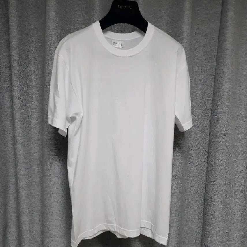 [BUNJANG] Yes Plus White T-Shirt M-L / 예스플러스 흰색남자  반팔 티셔츠 m~L