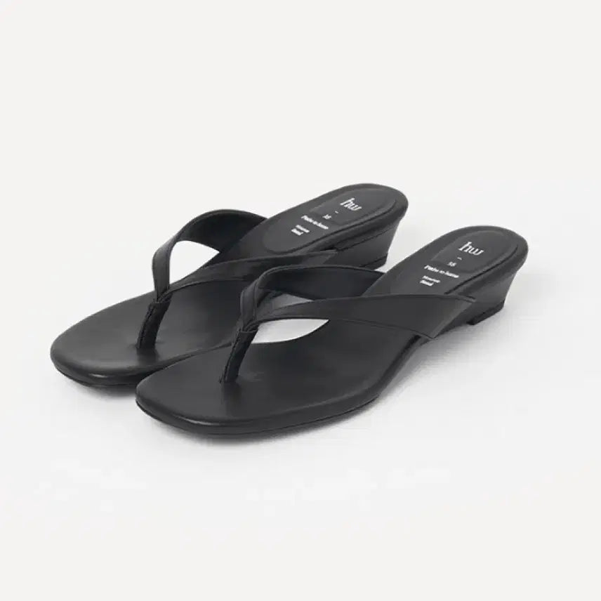 [BUNJANG] HOWUS Essential Flip-Flop Wedge Sandals (240) / HOWUS 호와스 에센셜 플립플롭 웨지쪼리힐 새상품 240