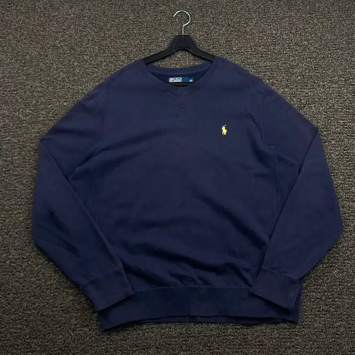 [BUNJANG] Polo Ralph Lauren Navy Sweatshirt / 폴로 랄프로렌 네이비 맨투맨