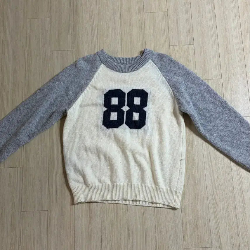 [BUNJANG] Knit T-shirt Free Size / (새상품) 니트티 프리사이즈