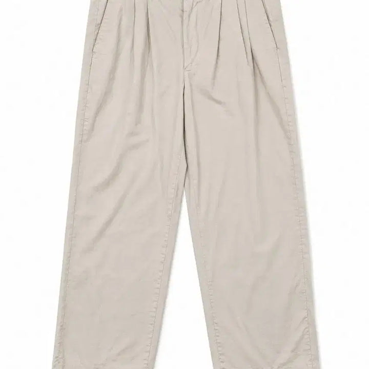 [BUNJANG] Current Beige Pintuck Wide Pants L / Current 베이지 핀턱 와이드 팬츠 L