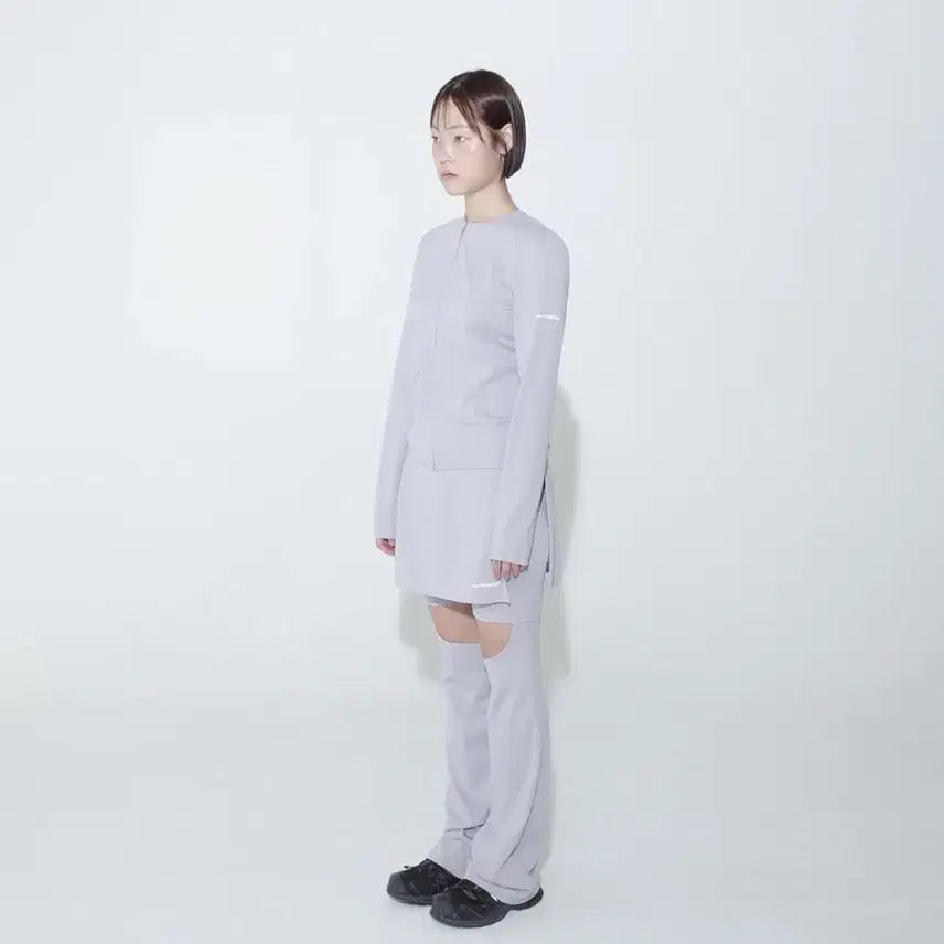 [BUNJANG] Jichoi Comfort Zip Cardigan Grey / 지초이 컴포트 집가디건 그레이 3