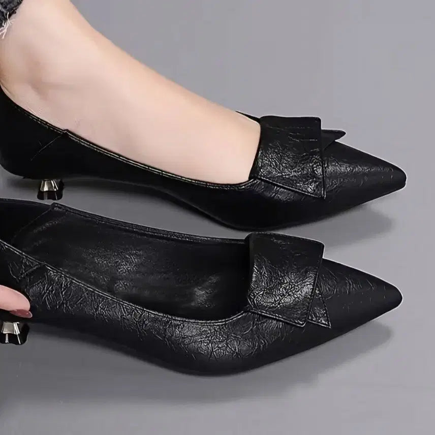 [BUNJANG] Comfortable Low-Heel Shoes (255mm) / 새상품)편한구두  255mm