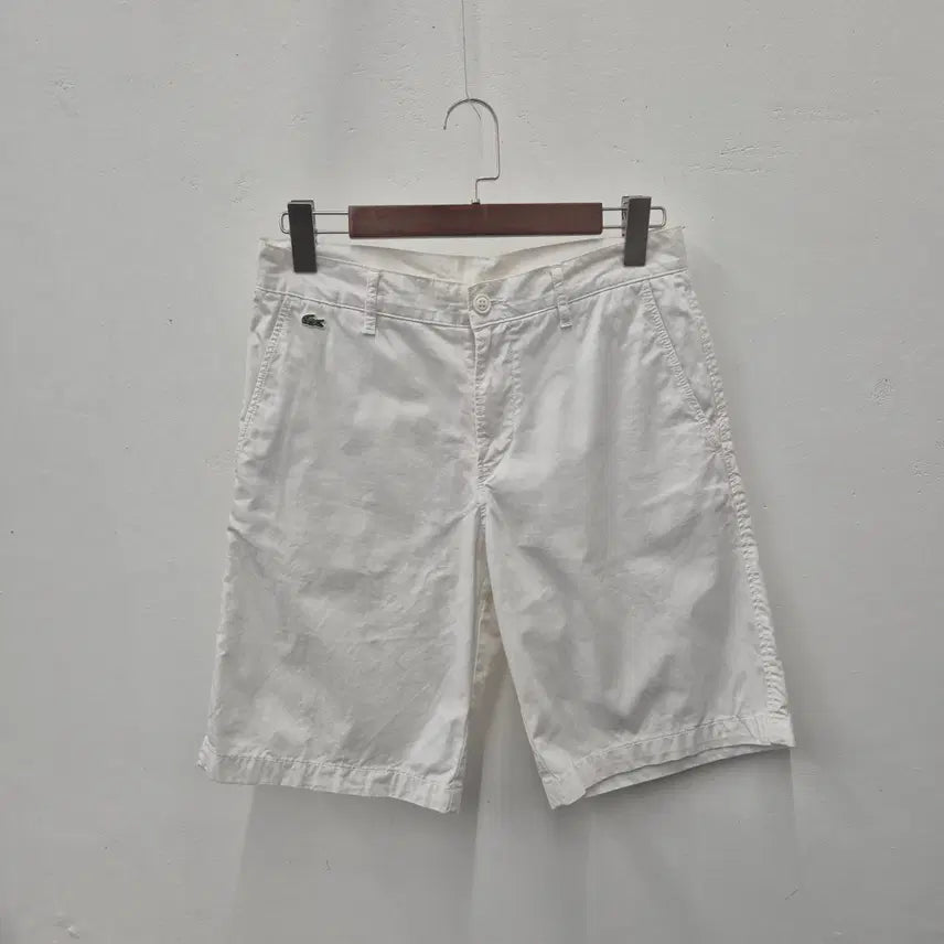 [BUNJANG] Lacoste Cotton Shorts / 라코스테 코튼 반바지 38